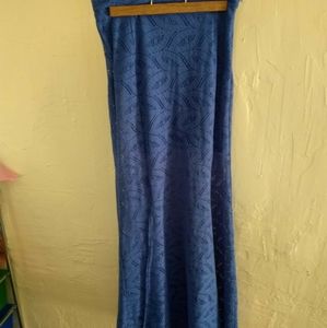 Overlay maxi skirt